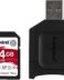 Carte SDXC 64GB UHS-II U3 V90 de Kingston Classe 10 300MB/s Canvas React Plus + SD Reader MobileLite Plus UHS-II