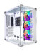 Cas de jeu Talius Cronos Frost ATX - Verre trempé - 3x ventilateurs Iris Spectrum 120Mm - 2x SSD - 2x HDD - 2x USB 3.0 - 2x USB 2.0 - supporte le refroidissement liquide - Jusqu'à 9 ventilateurs - Couleur blanche