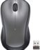 Logitech M310 Wireless USB Mouse 1000dpi - 3 Boutons - Utilisation ambidextre - Couleur grise