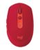 Logitech M590 Silent Wireless USB Mouse 1000dpi - Silent - 7 Buttons - Right Handed - Red Color