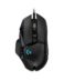 Logitech G502 Hero USB Mouse 16000dpi - 10 boutons programmables - éclairage LED - utilisation pour droitier - câble de 2,10 m - couleur noir