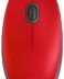 Logitech M110 Silent USB Mouse 1000dpi - 3 Boutons - Silencieux - Utilisation Ambidextre - Câble de 1.80m - Couleur Rouge