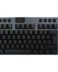 Logitech G915 TKL USB Wireless Gaming Compact Mechanical Keyboard - Touches mécaniques tactiles GL - Illumination RGB Lightsync - Technologie Lightspeed - Surfaces métalliques - Couleur noire