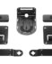 Logitech Rally Videoconferencing System Mounting Kit Rally - Support de caméra, haut-parleurs et hub - Noir