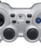 Logitech F710 USB Wireless Controller/Gamepad - Pour PC - 12 Boutons - Couleur Argent/Noir
