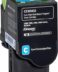 Cartouche toner original cyan Lexmark C2325/C2425/C2535/MC2325/MC2425/MC2535/MC2640 - C232HC0
