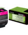 Cartouche toner originale Lexmark CX510 Magenta - 80C2XM0/80C2XME/802XM