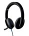 Logitech H540 USB Headset with Microphone - Microphone pliable - Bandeau réglable - Coussinets d'oreille - Commandes intra-auriculaires - Câble de 1,80 m - Noir - Câble de 1,80 m - Noir