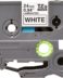 Bande d'étiquettes laminées originales Brother TZe251 - Texte noir sur fond blanc - Largeur 24mm x 8 mètres