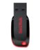 Sandisk Cruzer Blade USB Flash Drive 2.0 32GB - Ultra Compact - Black/Red (Flash Drive)