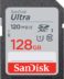 Carte Sandisk Ultra SDXC 128GB UHS-I Class 10 SDXC 120MB/s