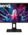BenQ Moniteur LED 27" IPS Qual HD - Réponse 12ms - Haut-parleurs 2W - Pivotant - 16:9 - HDMI, USB-A, DP, DVI, MP - VESA - Couleur Noir