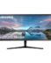 Samsung Moniteur LED 34" UWQHD FreeSync - 4ms Réponse - 21:9 - HDMI - VESA 100x100 - Couleur Noir