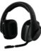 Logitech G533 Casque de jeu sans fil DTS 7.1 avec microphone - Autonomie jusqu'à 15h - Microphone pliable - Bandeau réglable - Coussinets d'oreille rembourrés - Commandes intra-auriculaires - Couleur noire