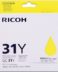 Ricoh GC31Y Cartouche gel originale jaune - 405691