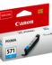 Canon CLI571 Cartouche d'encre cyan originale - 0386C001