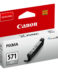 Cartouche d'encre originale Canon CLI571 grise - 0389C001