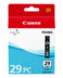 Cartouche d'encre photo cyan Canon PGI29 originale - 4876B001