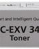 Cartouche de toner original noir Canon C-EXV34 - 3782B002