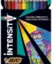 Bic Intensity Color Up Boîte de 12 crayons de couleur triangulaires assortis - En résine - Mine ultrarésistante de 3,20 mm