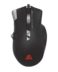 Scorpion G960 USB Gaming Mouse USB 9000dpi - Capteur Pixart 3325 - 12 boutons programmables - Rétro-éclairage LED RGB - Utilisation pour droitiers - Dual Mode : Office / Pubg - Couleur noire