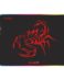 Scorpion MG08 USB Gaming Mouse Pad - RGB Backlit - Anti-slip - 35x25x0.4 cm - Câble de 2m - Couleur Noir/Rouge