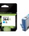 Cartouche d'encre originale HP 364XL Cyan - CB323EE