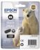 Cartouche d'encre originale photo noire Epson T2631 (26XL) - C13T26314012