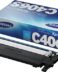 Cartouche de toner cyan Samsung CLP360/CLX3305 originale - CLT-C406S/ST984A