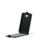 3GO Droxio B51 Flip Cover Vertical Cuir Noir