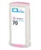 HP 70 Magenta Light Pigment Ink Cartridge Generic - remplace C9455A