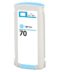 HP 70 Cyan Light Pigment Ink Cartridge Generic - Replaces C9390A