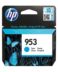 Cartouche d'encre originale HP 953 Cyan - F6U12AE