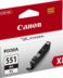 Canon CLI551XL Cartouche d'encre noire originale - 6443B001