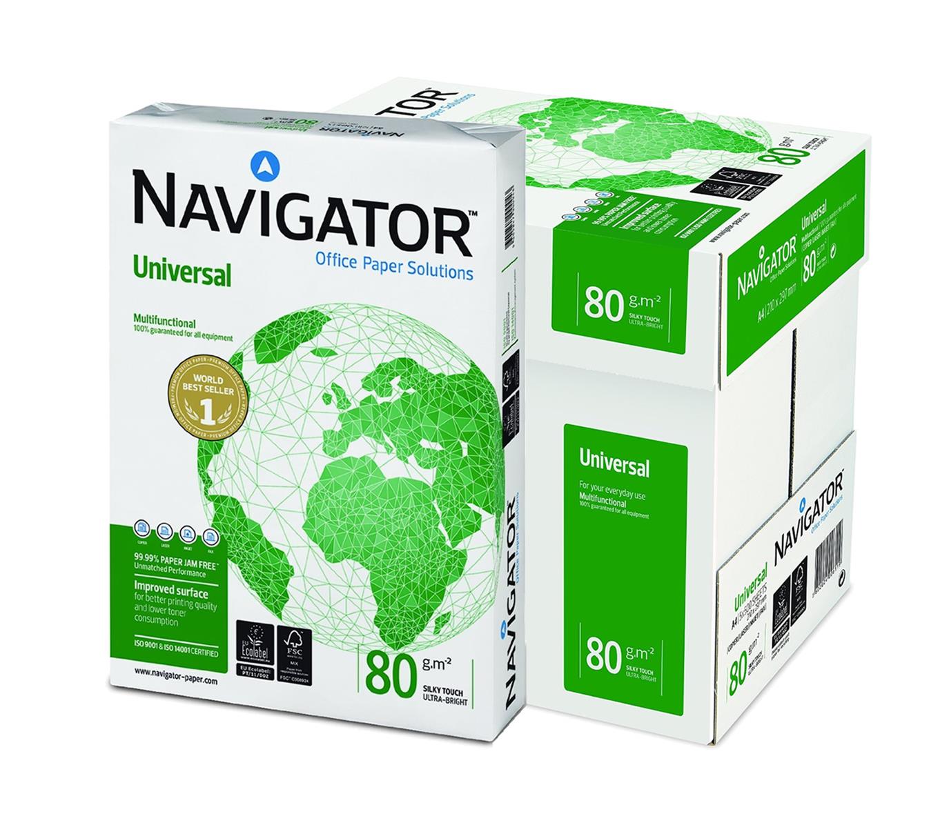 strottenhoofd belasting recorder Papier Navigator A4 80gr. 210x297mm (500 feuilles) Blanc – ECI-Solutions