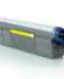 OKI C612 Cartouche toner générique jaune - Remplace 46507505