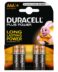 Piles alcalines Duracell MN2400B4 AAA LR03 1,5V Plus Power (4 pièces)
