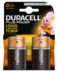 Piles alcalines D Duracell MN1300B2 LR20 1,5V Plus Power (2 unités)