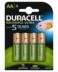 Duracell NiHM AA LR6 1.2V 2500mAh Ultra Rechargeable NiMH AA LR6 1.2V 2500mAh Ultra - Préchargée - (4 unités)