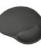 Tapis de souris ergonomique Trust BigFoot - Repose-pieds en gel - Taille 23,6x20,5x1,6 cm - Noir