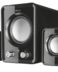 Trust Ziva USB Speakers 2.1 12W - Subwoofer 3W - Contrôle du volume et des basses - Câble 0.90m - Noir