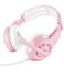 Trust Gaming GXT 310P Casque Radius avec Microphone - Bandeau ajustable - Coussinets d'oreille - Câble de 1m - Rose/Blanc - Couleur Rose/Blanc