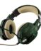 Trust Gaming GXT 322C Casque Carus avec microphone - Microphone flexible - Bandeau réglable - Commandes intra-auriculaires - Câble tressé de 2m - Couleur vert camouflage